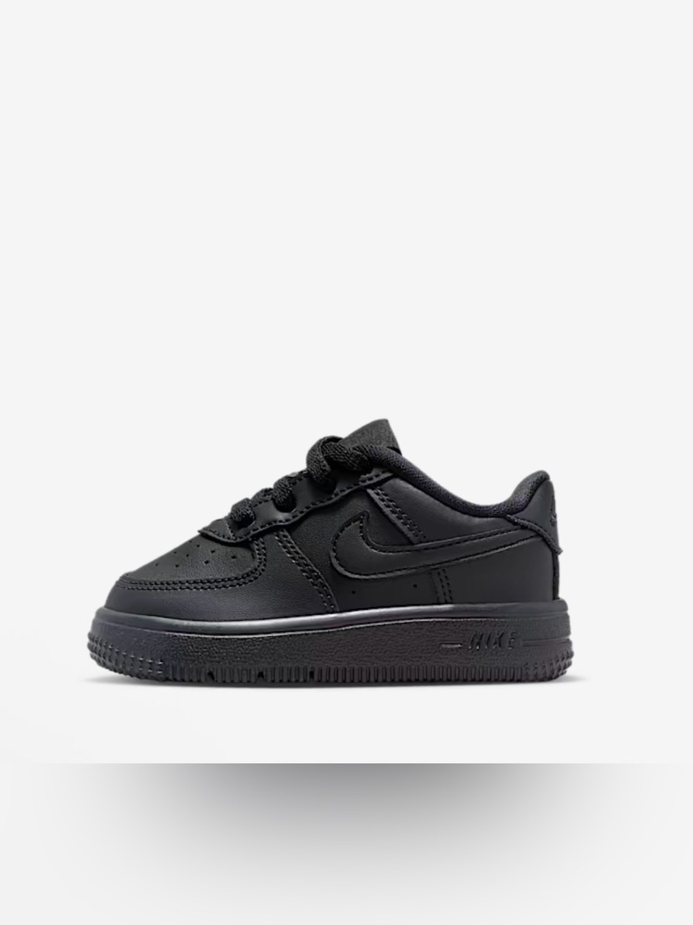 Force 1 Low Lace Size 5c NIB Black adorable